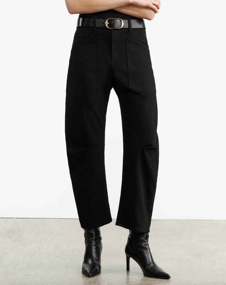 Boutique77 - ג'ינס Shon – 10193W1388_BLACK – black – 2