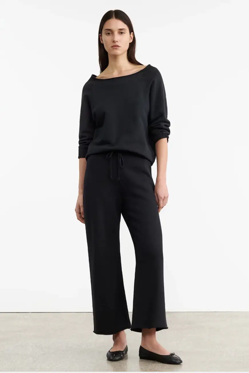 Boutique77 - מכנסיים Kiki Sweatpant – 10321K31_WASHED BLACK – washed-black – 1