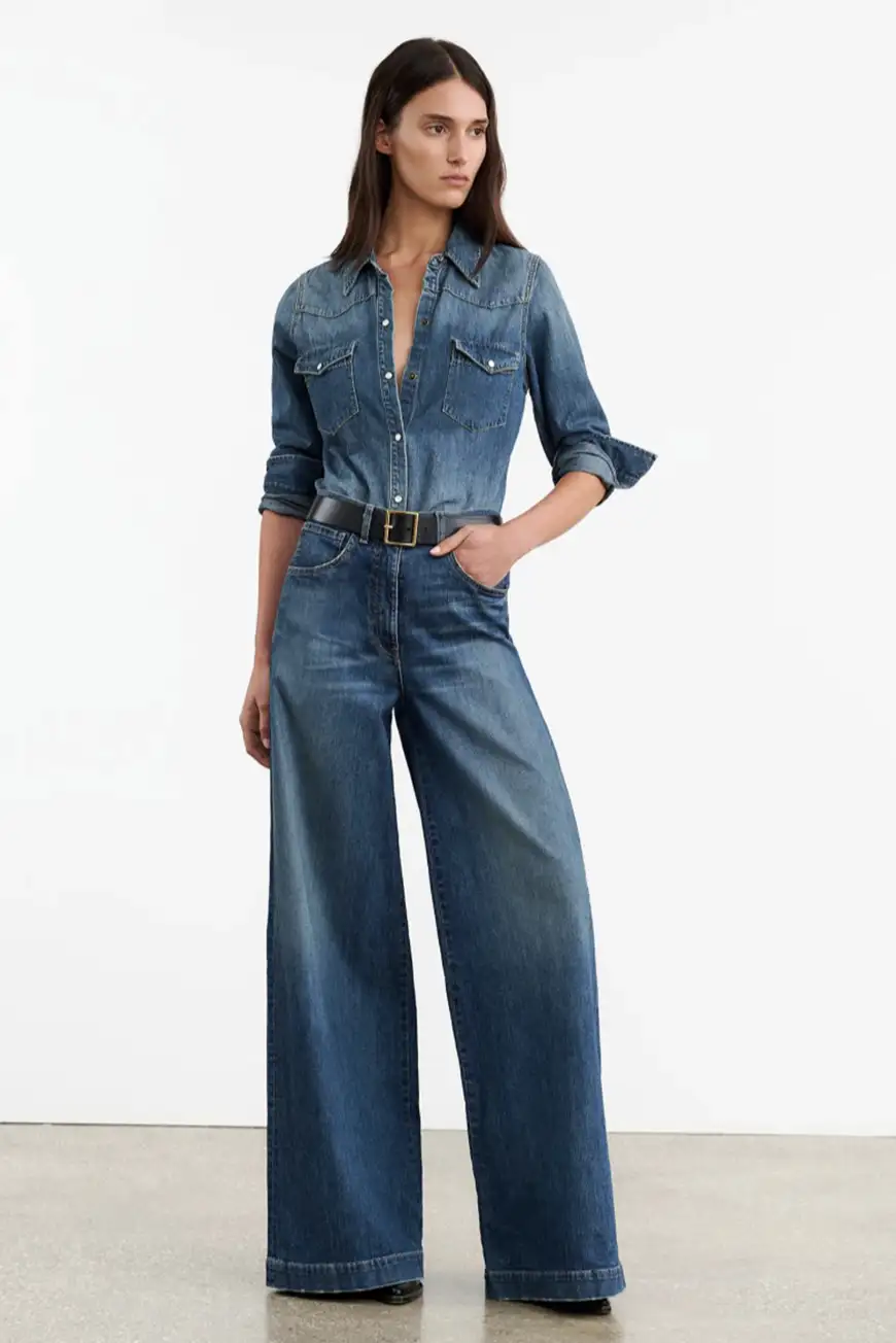 Boutique77 - חולצה Travis – 11032W46_CLASSIC WASH – classic-wash – 1