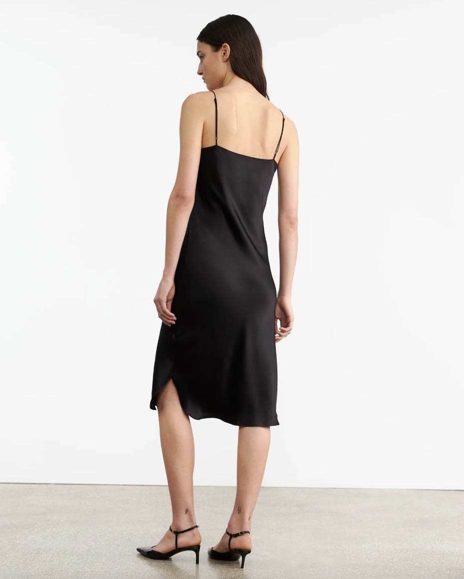 Boutique77 - שמלה Short Cami Dress – 11094W79_BLACK – black – 1