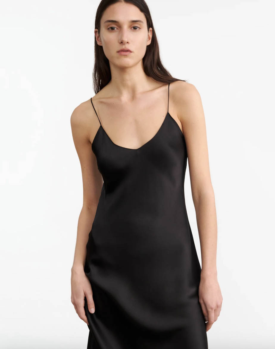 Boutique77 - שמלה Short Cami Dress – 11094W79_BLACK – black – 2