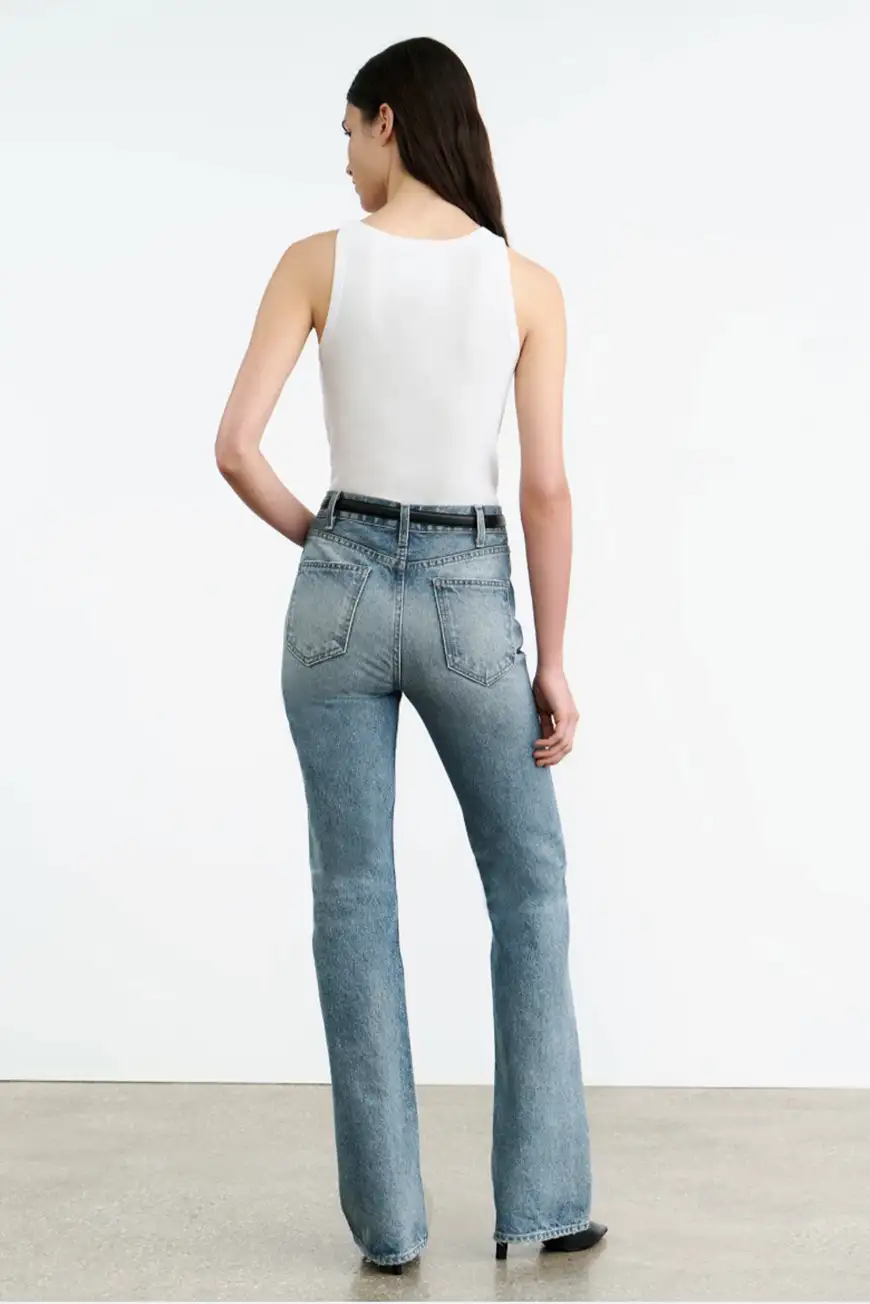 Boutique77 - חולצת טי Jennifer Rib Tank – 11330K65_WHITE – white – 2