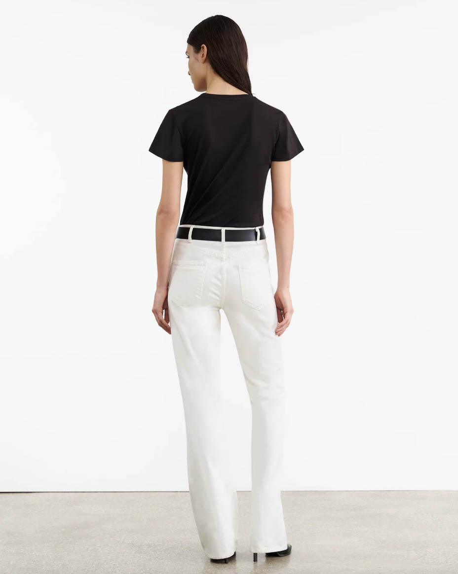 Boutique77 - ג'ינס Joan – 12107W488_CREAM – cream – 2