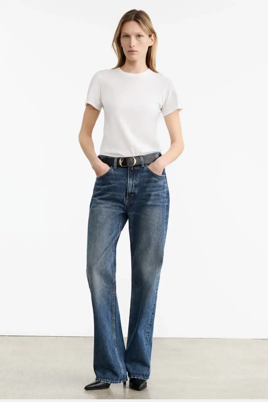 Boutique77 - חולצת טי Mariela Crewneck – 12528K51_WHITE – white – 1