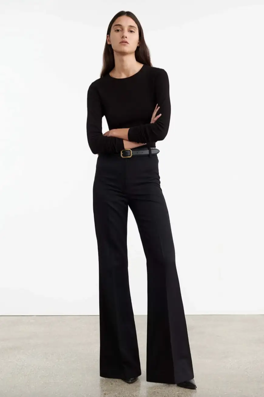 Boutique77 - חולצת טי Emelie – 12864K156_BLACK – black – 1