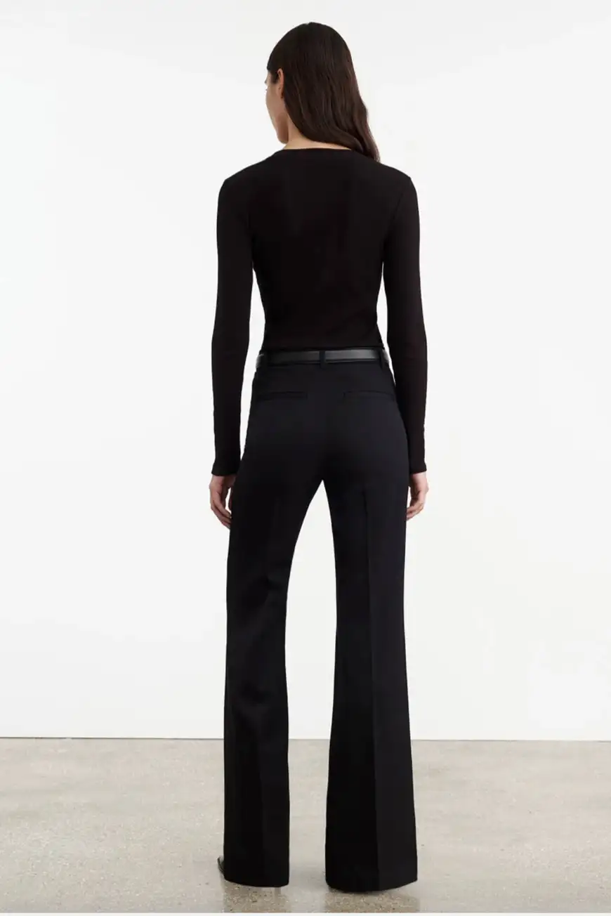 Boutique77 - חולצת טי Emelie – 12864K156_BLACK – black – 2