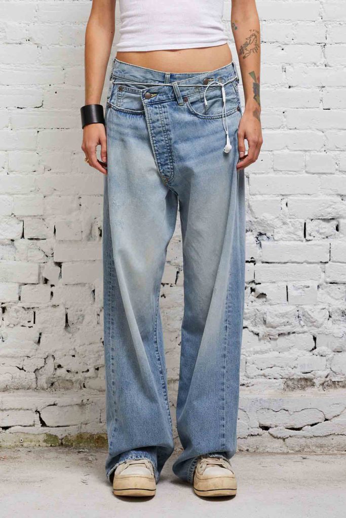 cross over jeans