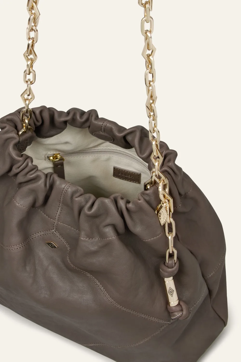 Boutique77 - תיק יד Sac M June – 2E26CFMN_TAUPE – taupe – 2