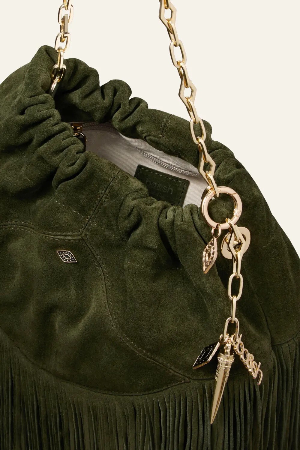 Boutique77 - תיק יד Sac S June – 2E26MTFS_VERTBOUTEILLE – vertbouteille – 2