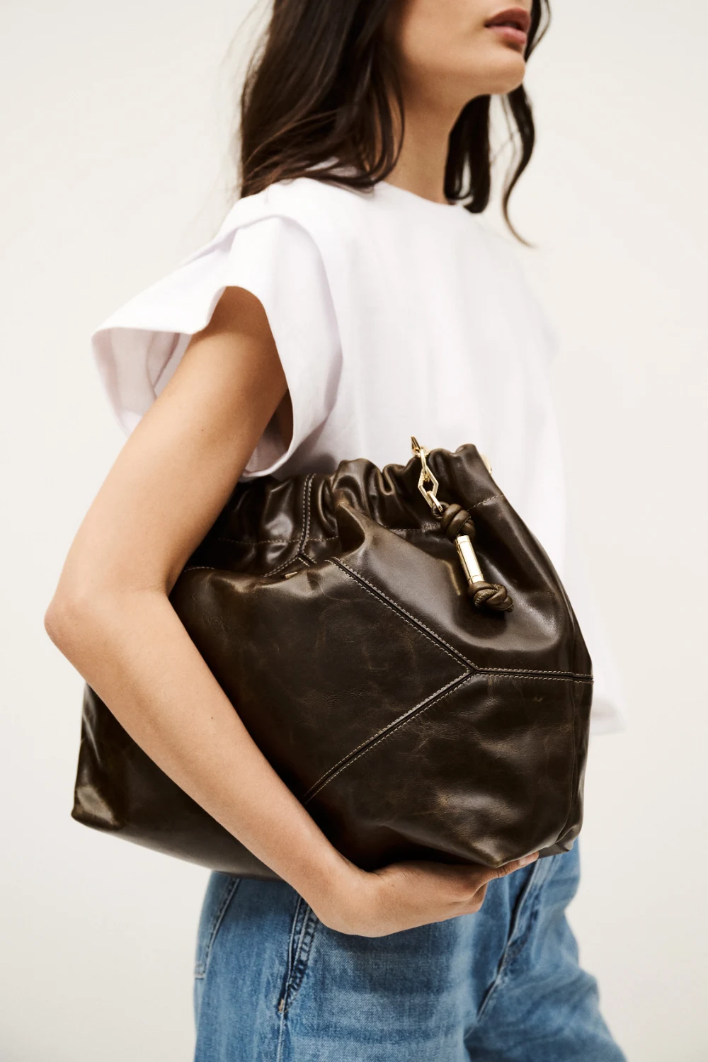 Boutique77 - תיק יד June – 2H25CFMV_KAKI – kaki – 4