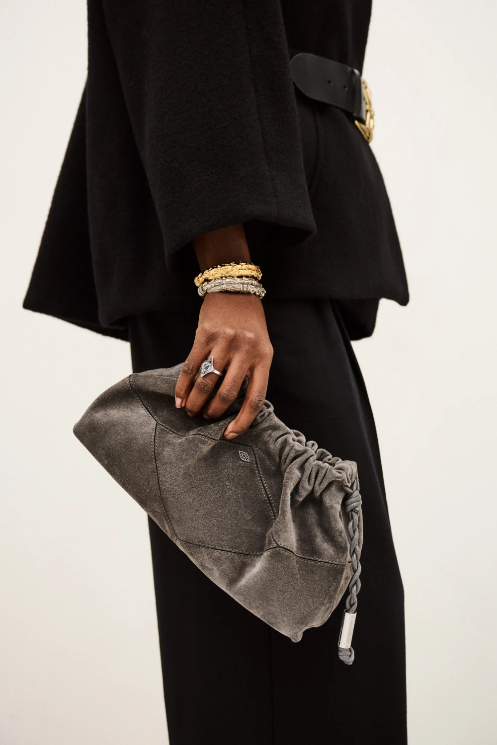 Boutique77 - תיק יד June – 2H25CFUS_DARKGREY – darkgrey – 4