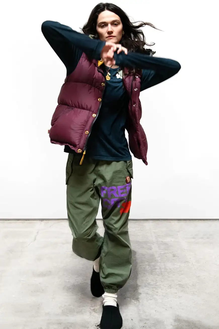 Boutique77 - מכנסיים Rtu Supervintage Flap/Snap Freecitylarge – ACBPNT019_RTU TENT – rtu-tent – 1