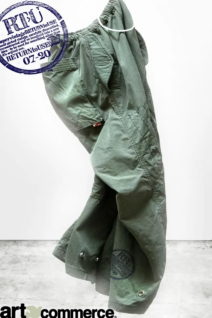 Boutique77 - מכנסיים Rtu Supervintage Flap/Snap Freecitylarge – ACBPNT019_RTU TENT – rtu-tent – 1