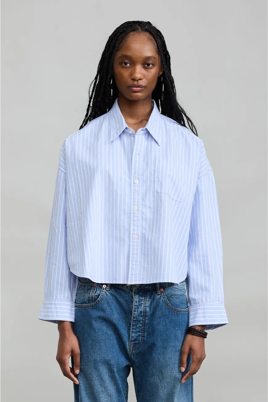 Dsw0024 1112 Light Blue Stripe Oxford 3