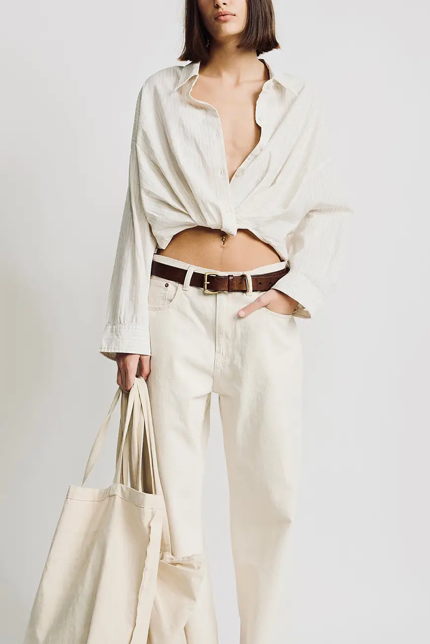 Dsw0090 1081 Off White Pinstripe 1