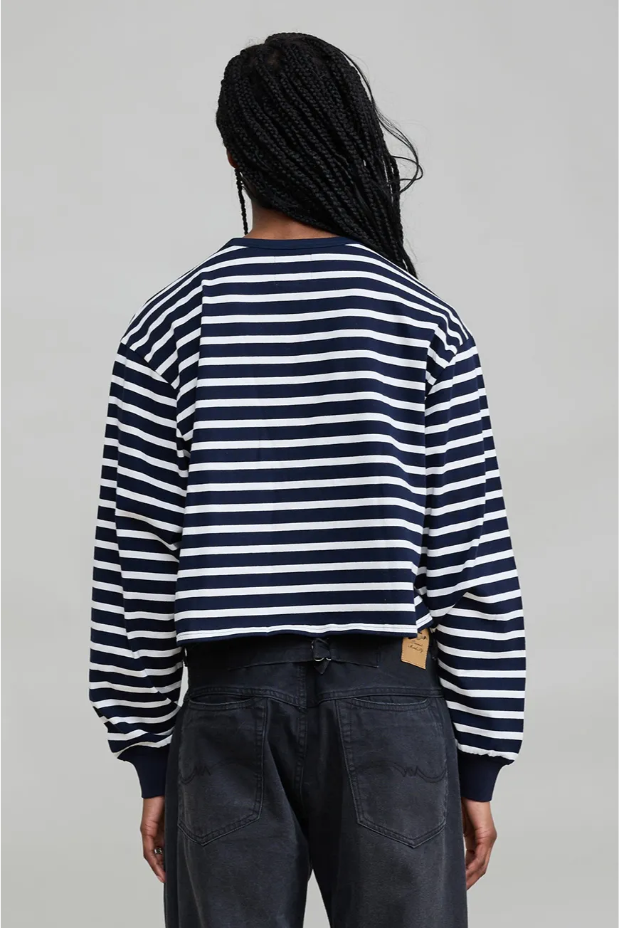 Dsw0158 1146 Navy White Stripe 2