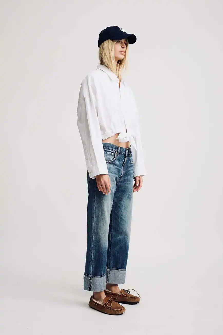 Boutique77 - ג'ינס Lucy Bf – DSW3000D261D – fenmore-blue – 1