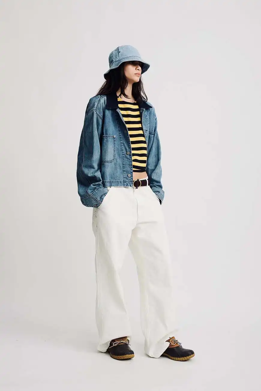 Boutique77 - ג'ינס Teri Wideleg Carpenter – DSWD029D264A – vintage-cream – 1