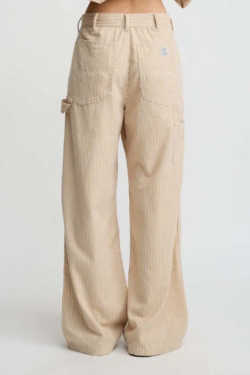 Boutique77 - ג'ינס Teri Wideleg Carpenter – DSWD029D651B – railroad-khaki – 1