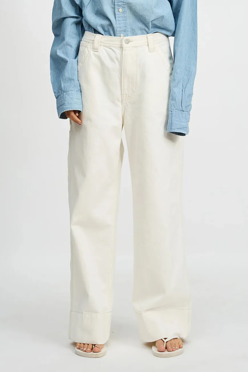 Boutique77 - ג’ינס Payden Relaxed Carpenter – DSWD122D264A – vintage-cream-white – 2