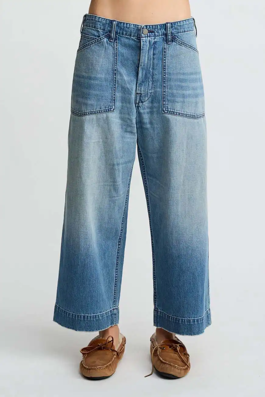 Boutique77 - ג'ינס Georgia Work – DSWD219D266B – galton-indigo – 1