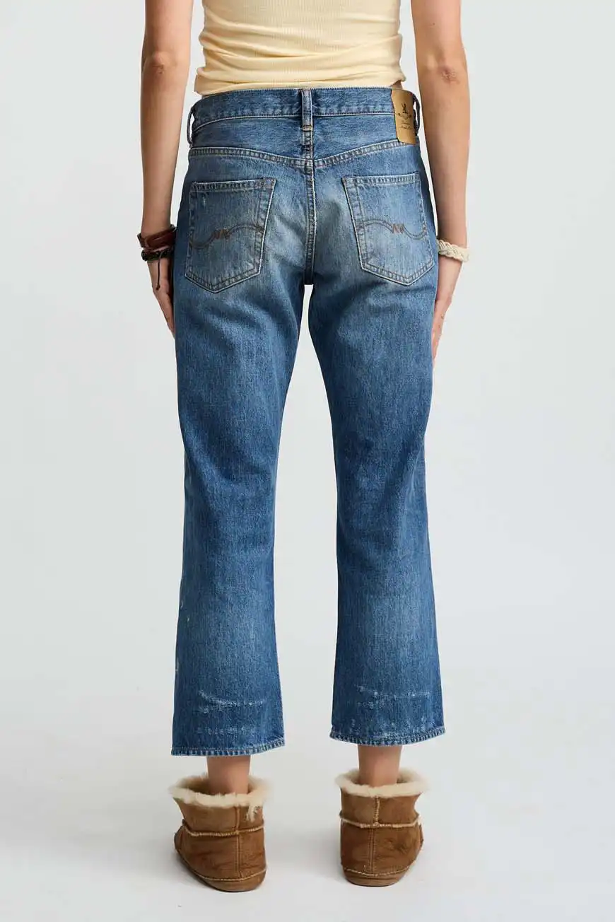 Boutique77 - ג'ינס Georgia Work – DSWD219D266B – galton-indigo – 2