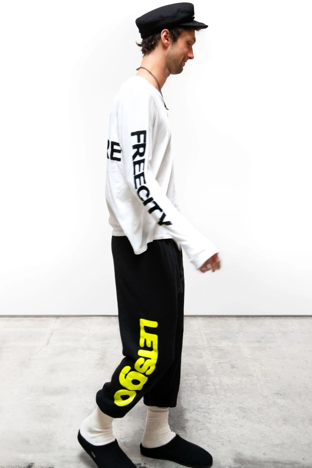 Boutique77 - מכנסי פוטר Circa'99 Oldschool – FC-FCBSWP081-BKSPC – blackspace – 1