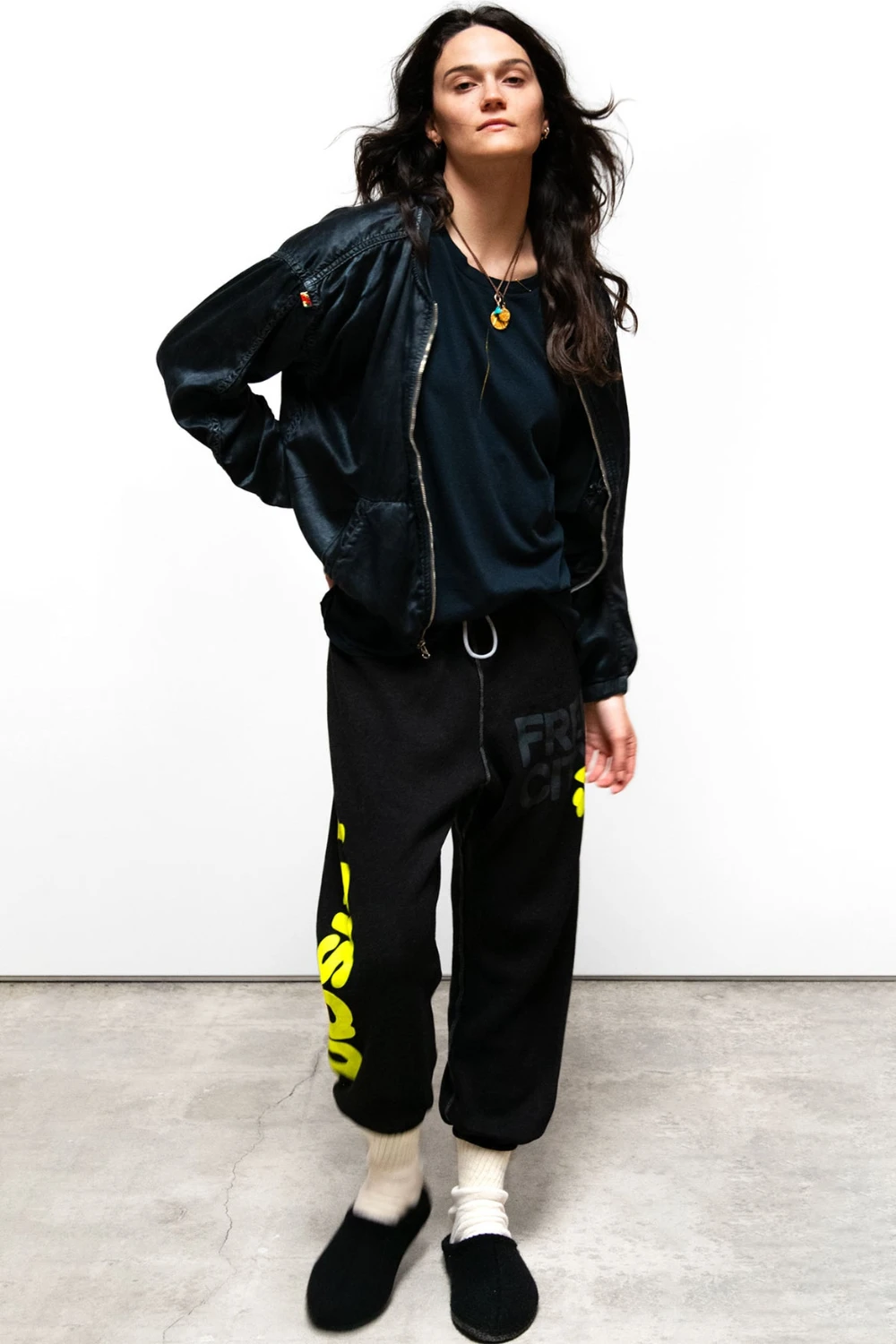 Boutique77 - מכנסי פוטר Circa'99 Oldschool – FC-FCBSWP081-BKSPC – blackspace – 3