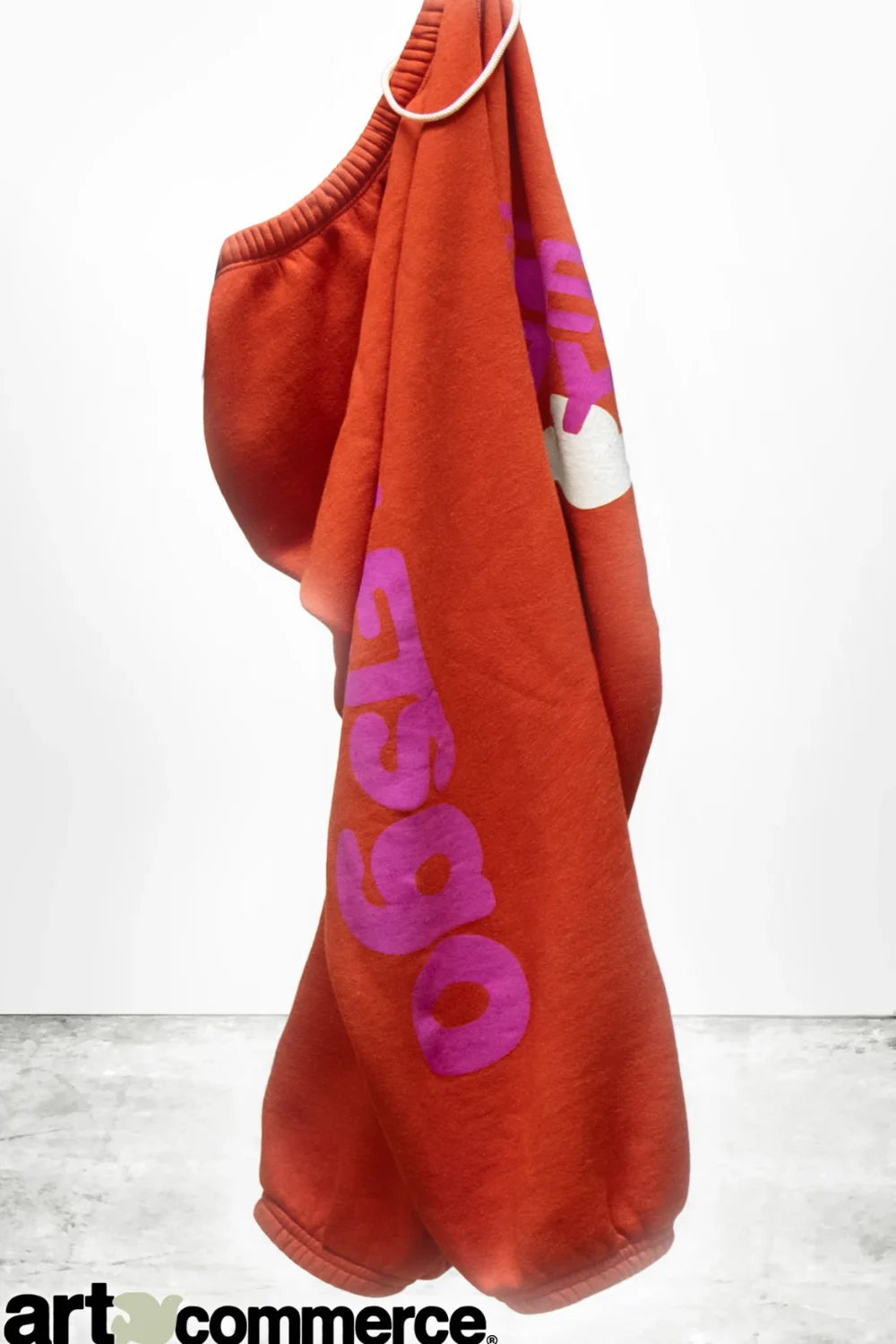 Boutique77 - מכנסי פוטר Circa'99 Oldschool – FC-FCBSWP081-ORMCH – orange-machine – 1