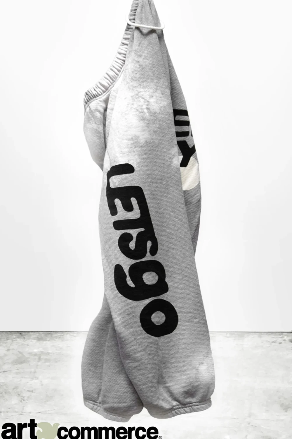 Boutique77 - מכנסי פוטר Letsgo Bleachout – FC-FCBSWP085-HBOUT – heather-bleachout – 1