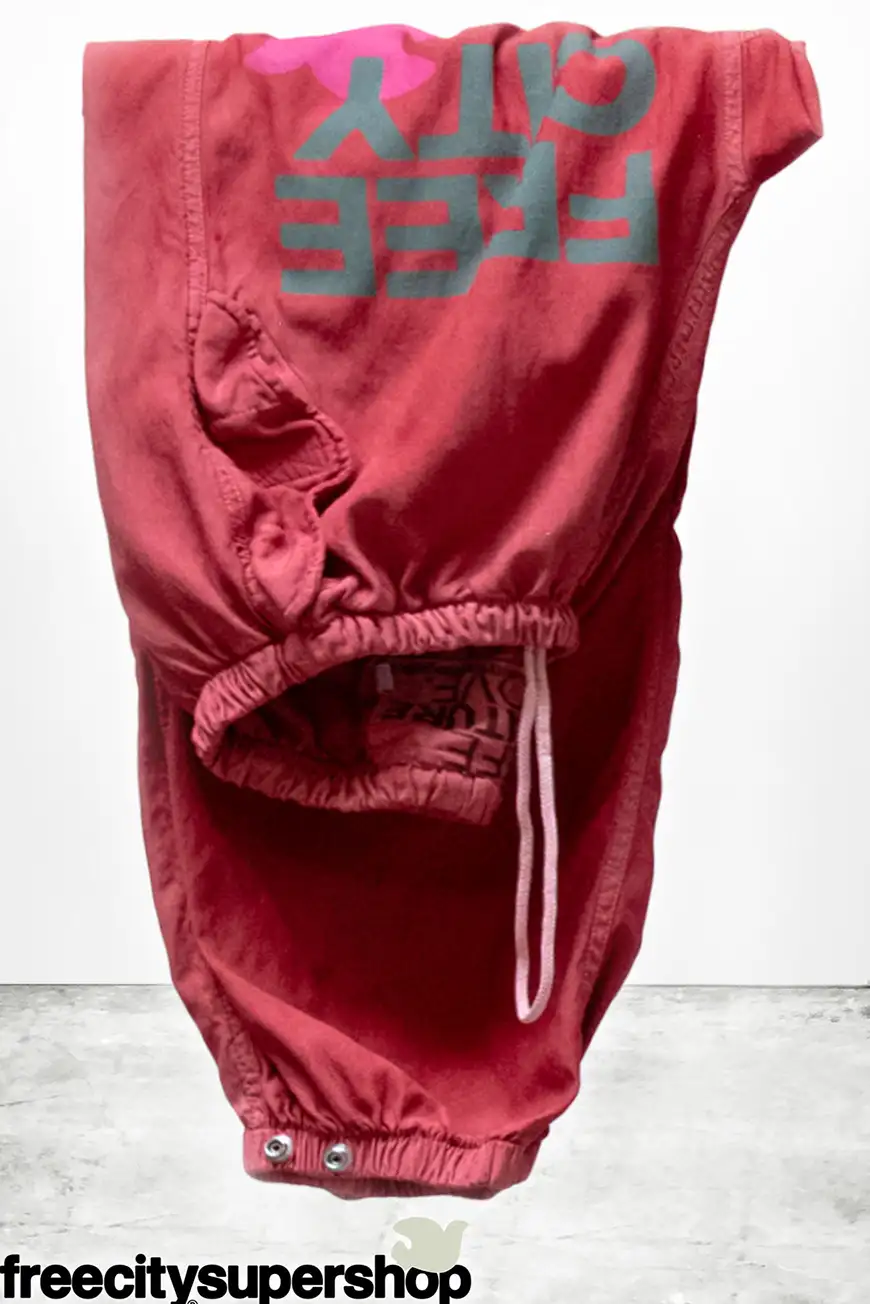 Boutique77 - מכנסיים Flap/Snap Freecitylarge Matte/Satin Airjump Pant – FCBPNT039_RED PLANT – red-plant – 2