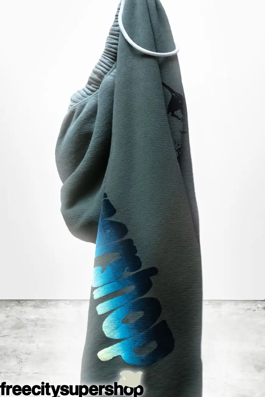 Boutique77 - מכנסיים Supershop Sparrow Supervintageyumm Og – FCBSWP091_GREENDIRT POWDER – greendirt-powder – 1