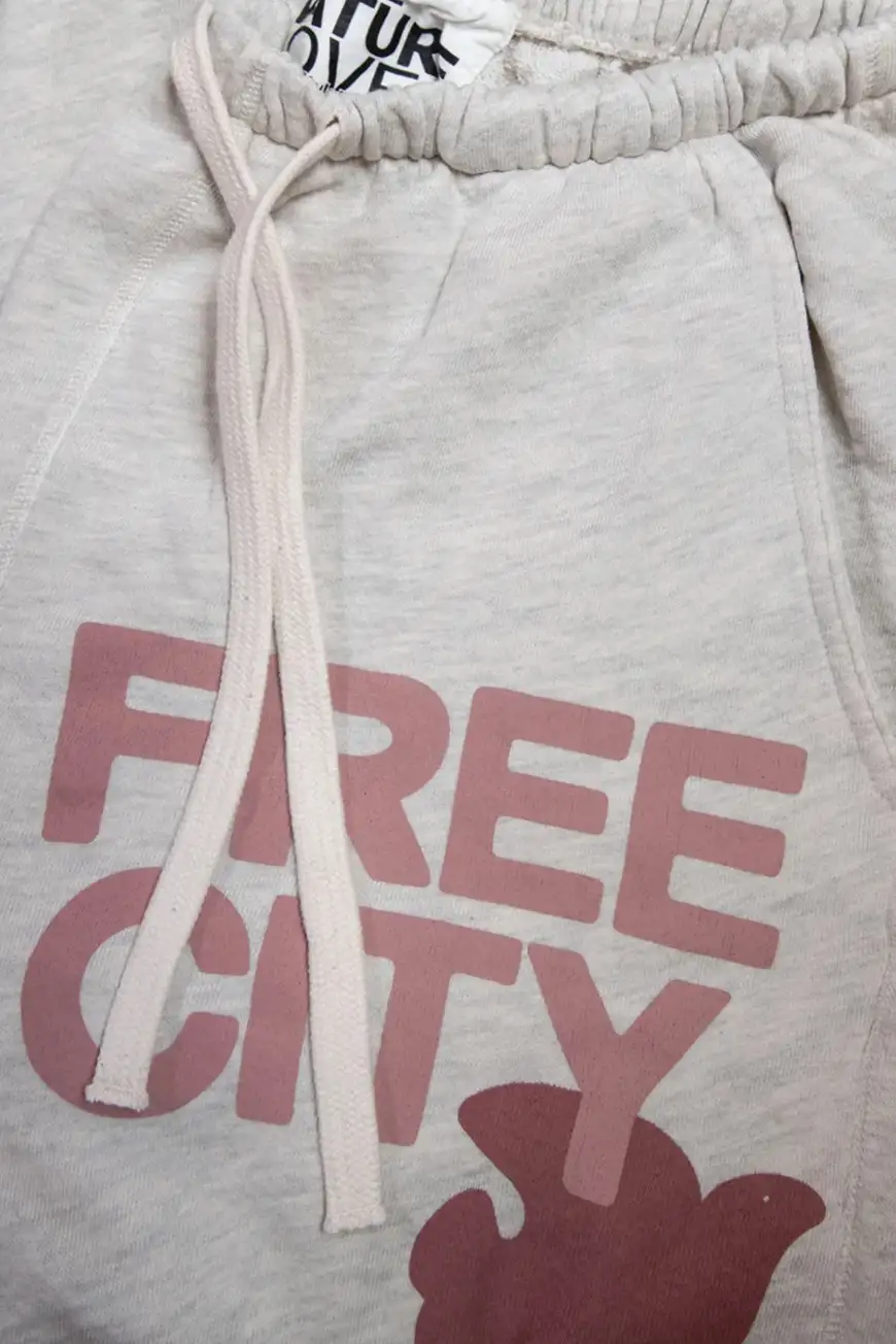 Boutique77 - מכנסיים Hot  Large Pocket – FCBSWP096_HEATHERYUM – heatheryum – 1