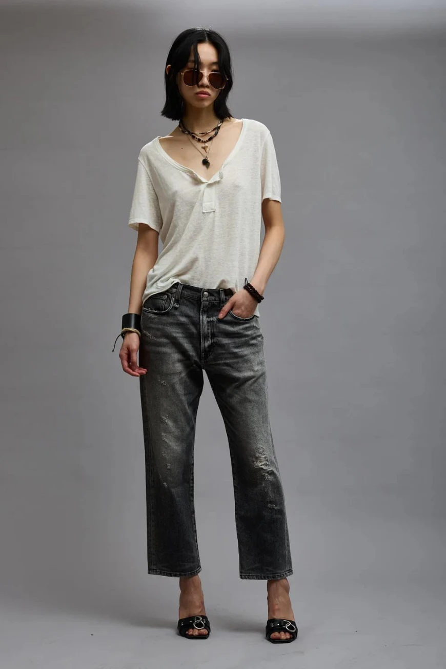 Boutique77 - ג'ינס Boyfriend – R13W5083D137C – vintage-grey – 1