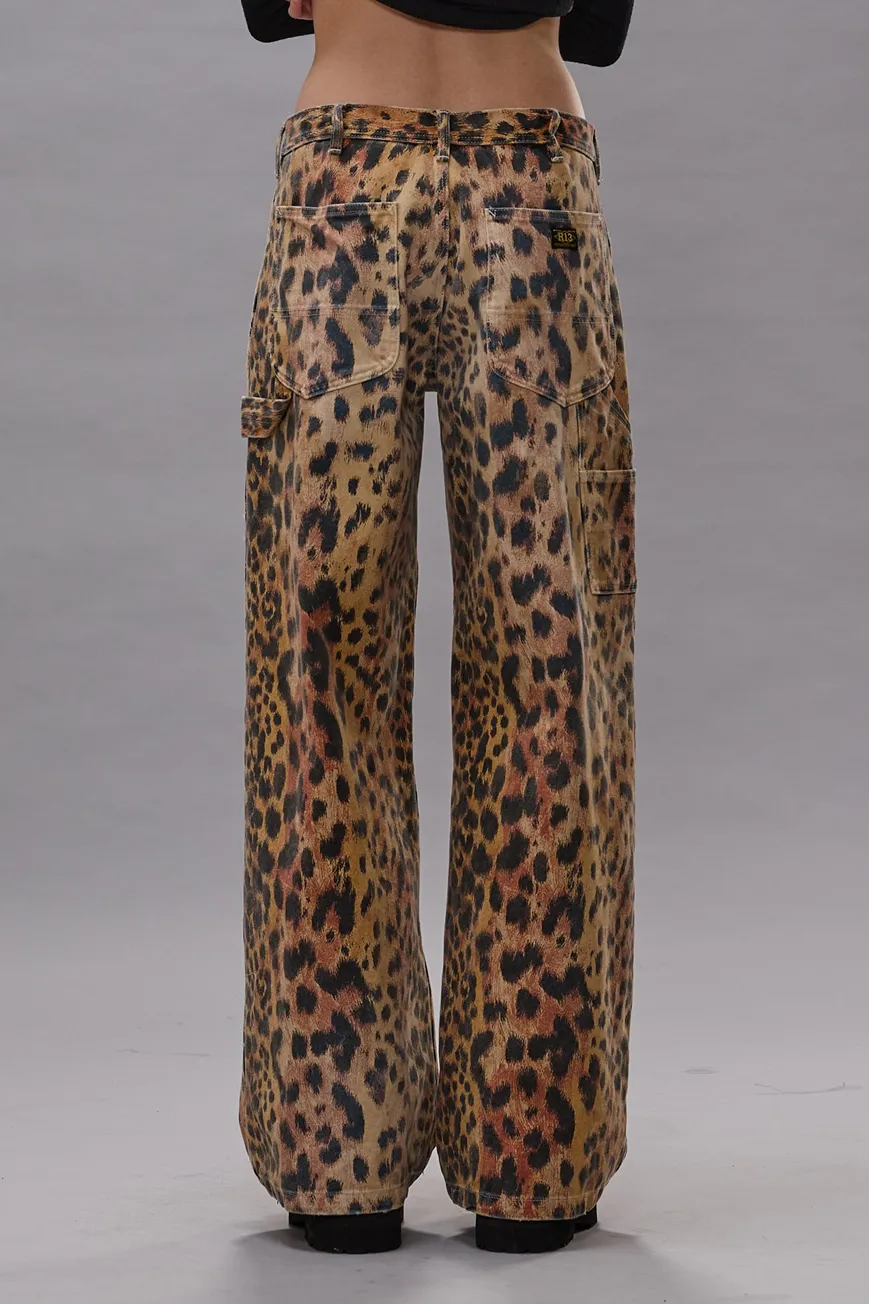R13wd252 D493a Vintage Orange Leopard 2