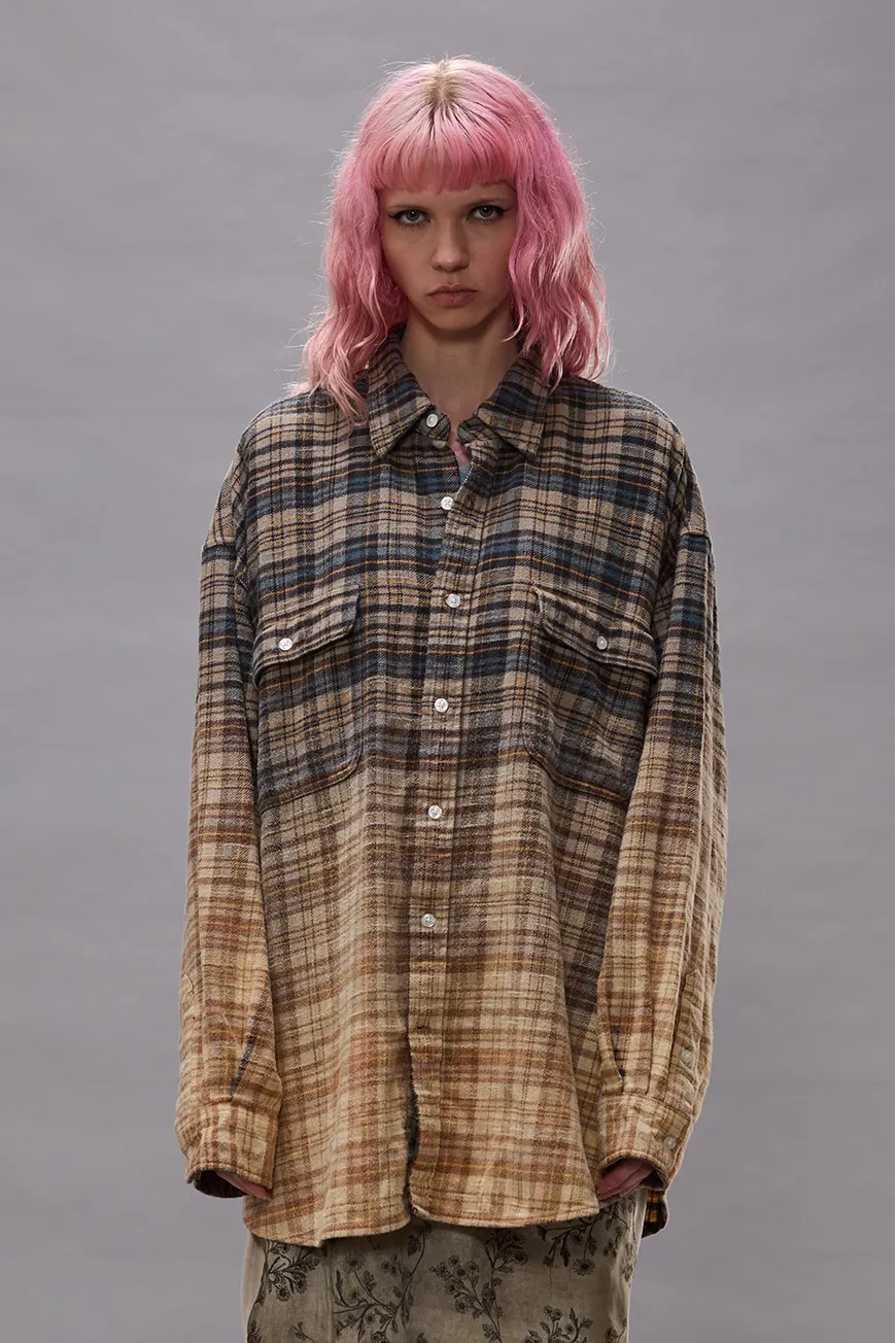 R13wr415 R855b Dip Bleach Light Blue Yellow Plaid 1