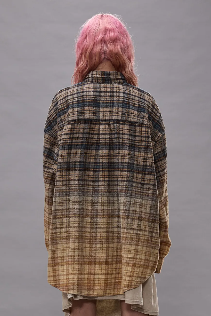 R13wr415 R855b Dip Bleach Light Blue Yellow Plaid 2